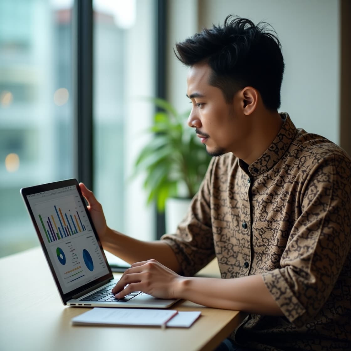 Pengusaha Indonesia menggunakan Pijar Usaha untuk analisis bisnis